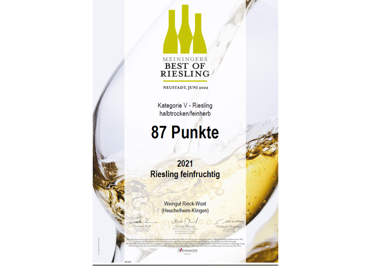 Bild | © Weingut Rinck-Wüst GbR