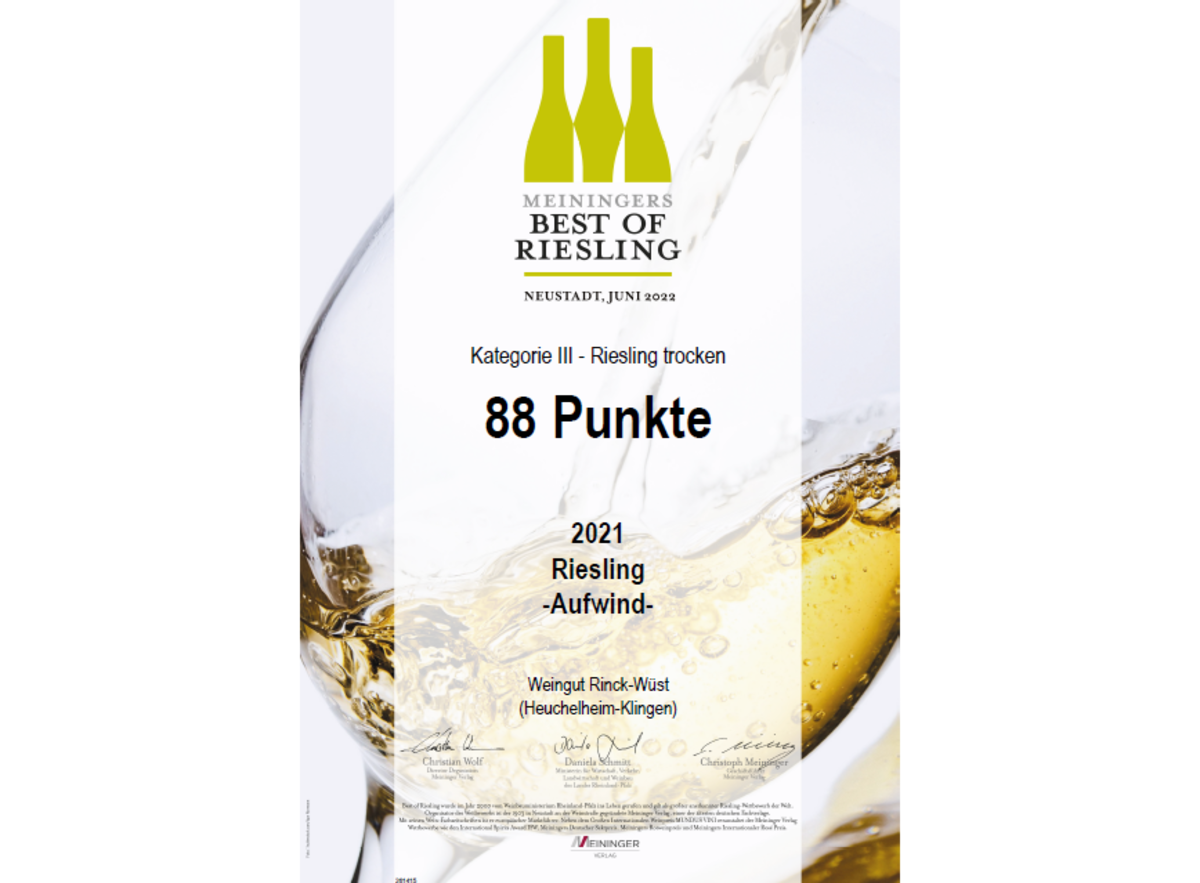 Bild | © Weingut Rinck-Wüst GbR